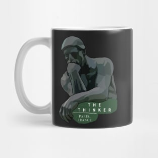 "The Thinker" Statue Paris, France Mug